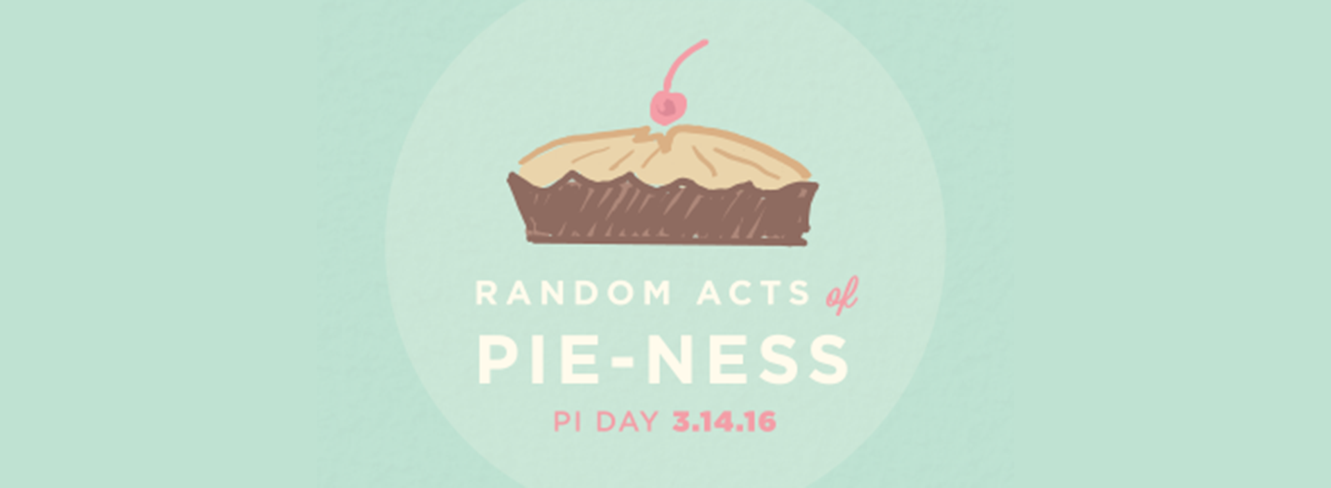 #23Years23Deeds: Easy as Pi(e)