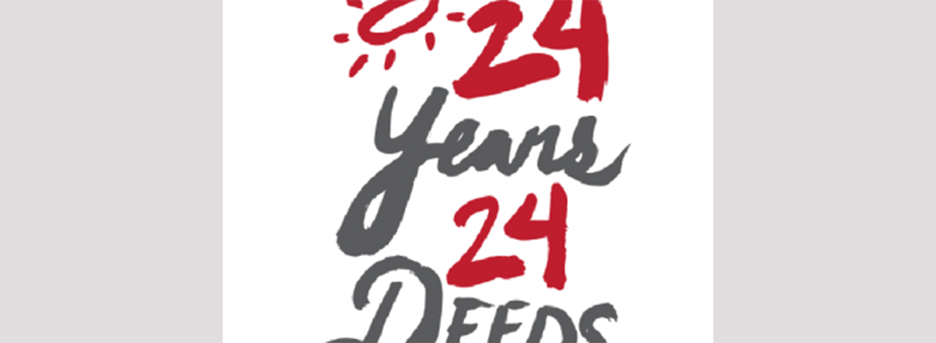 We Just Birthed a Hashtag: Welcome to the World, #24Years24Deeds!