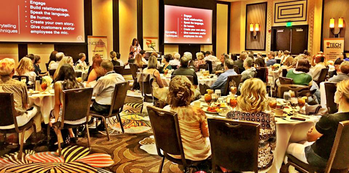 crowd at recent Estipona Group speaking engagement