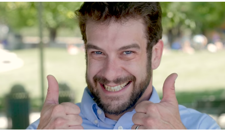 Happy homeowner