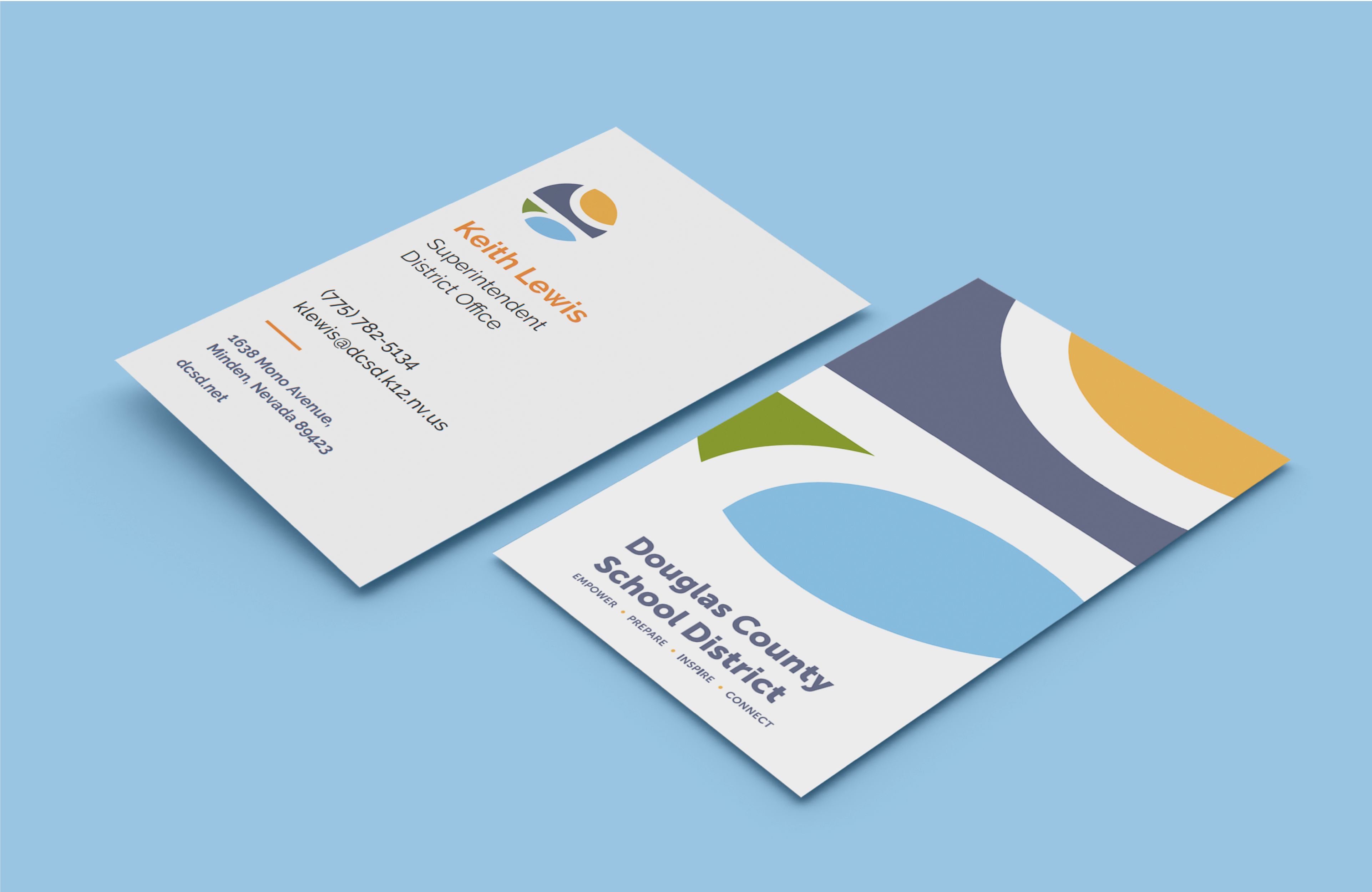 Douglas County School District business cards