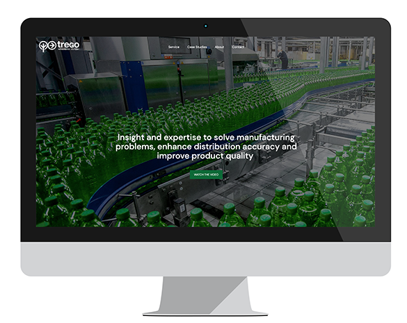 Trego Manufacturing Website Mockup