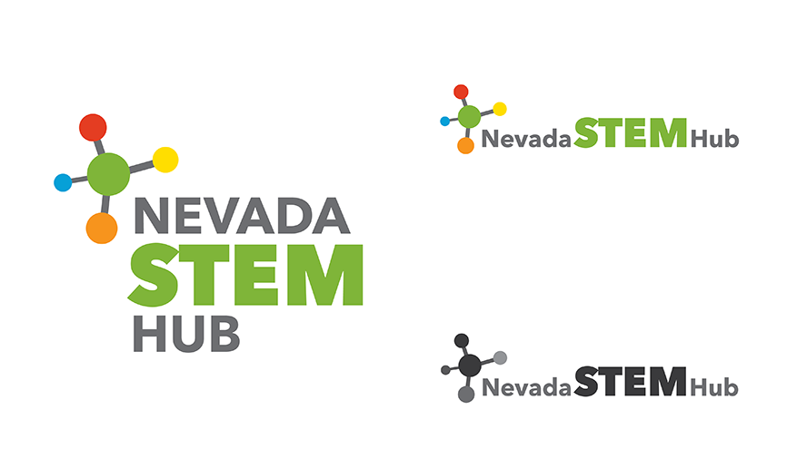 NV STEM Hub logo mock ups