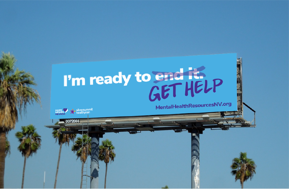 Hope Means Nevada billboard ad