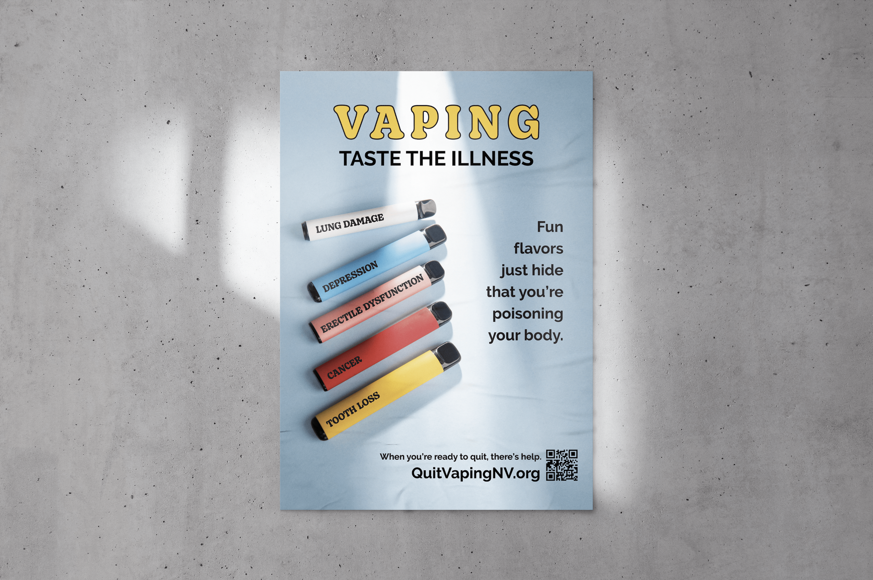 vaping prevention flyer