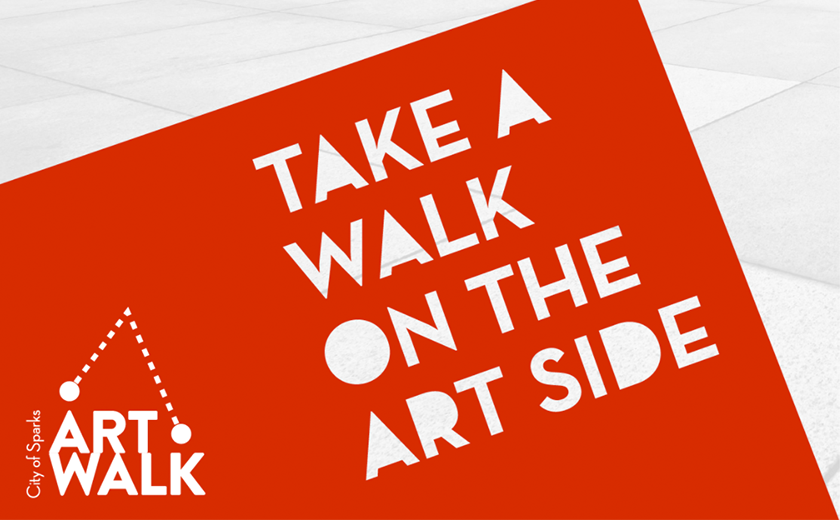Sparks art walk website graphic