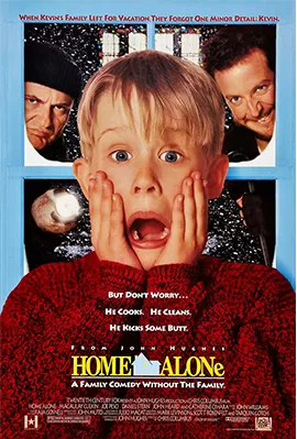 Home alone movie poster