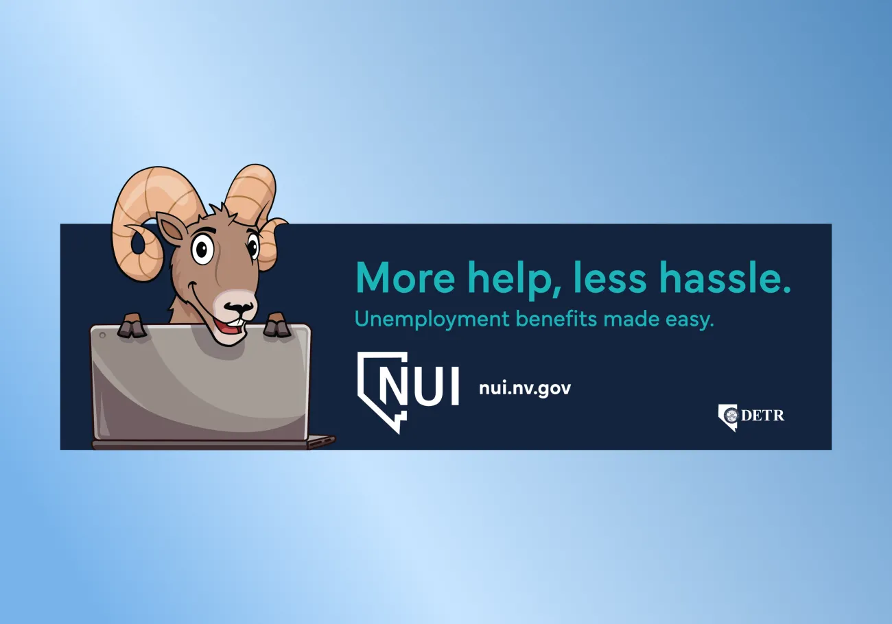 digital billboard featuring Benny the Bighorn that says "more help, less hassle"