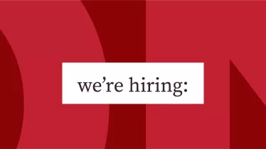 we're hiring: